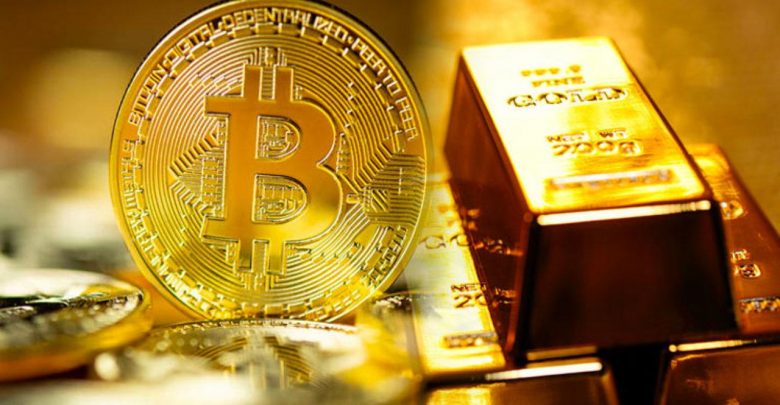 Crypto Backed by Gold - Comparing a gold bar and a physical Bitcoin asset