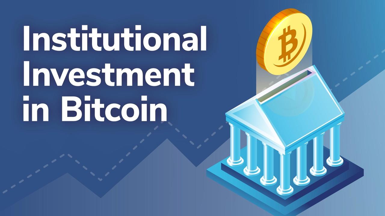 are institutional really investors buying bitcoin