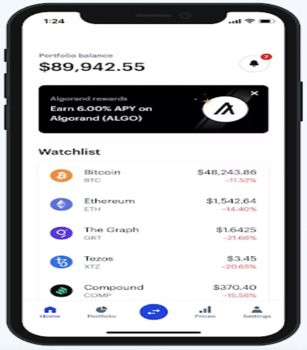 coinbase mobile cryto exchange