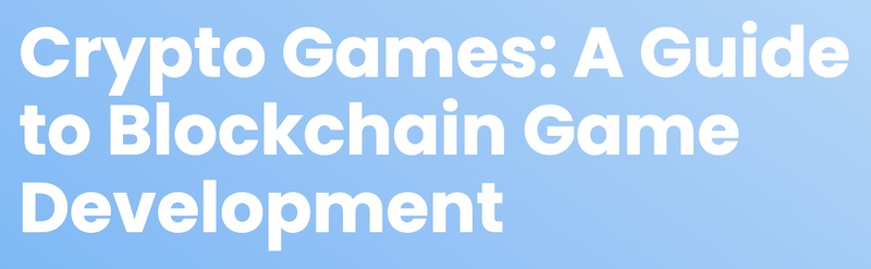 Blockchain Game Development