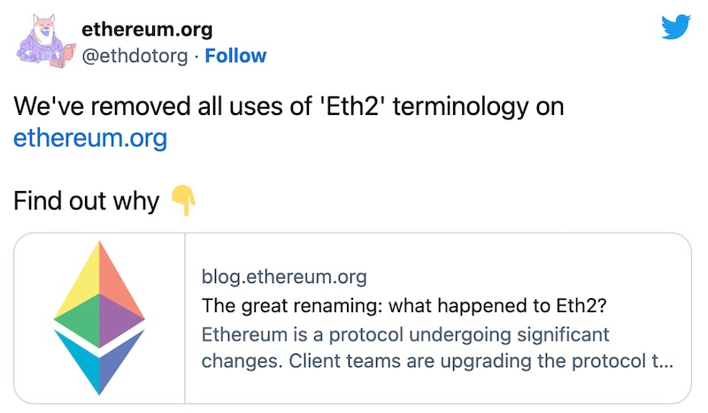 ETH 2.0 - Ethereum Foundation