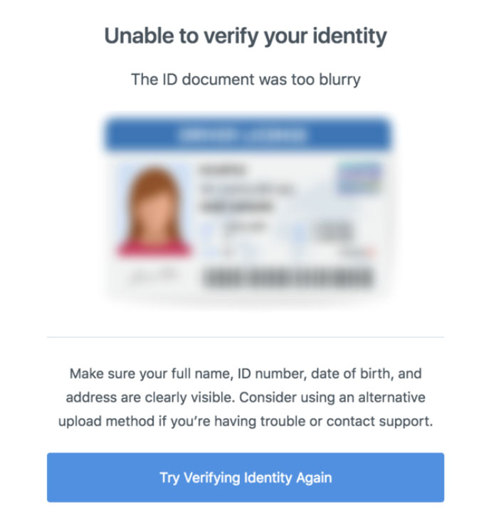 coinbase unable to authorize your card