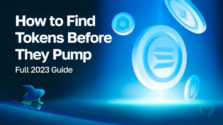 How to Find Tokens Before They Pump - Full 2023 Guide