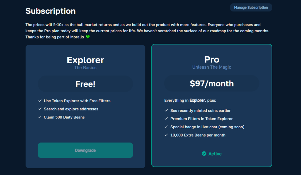 Pro Plan with Additional Features to Find the Best Crypto Right Now for Purchase