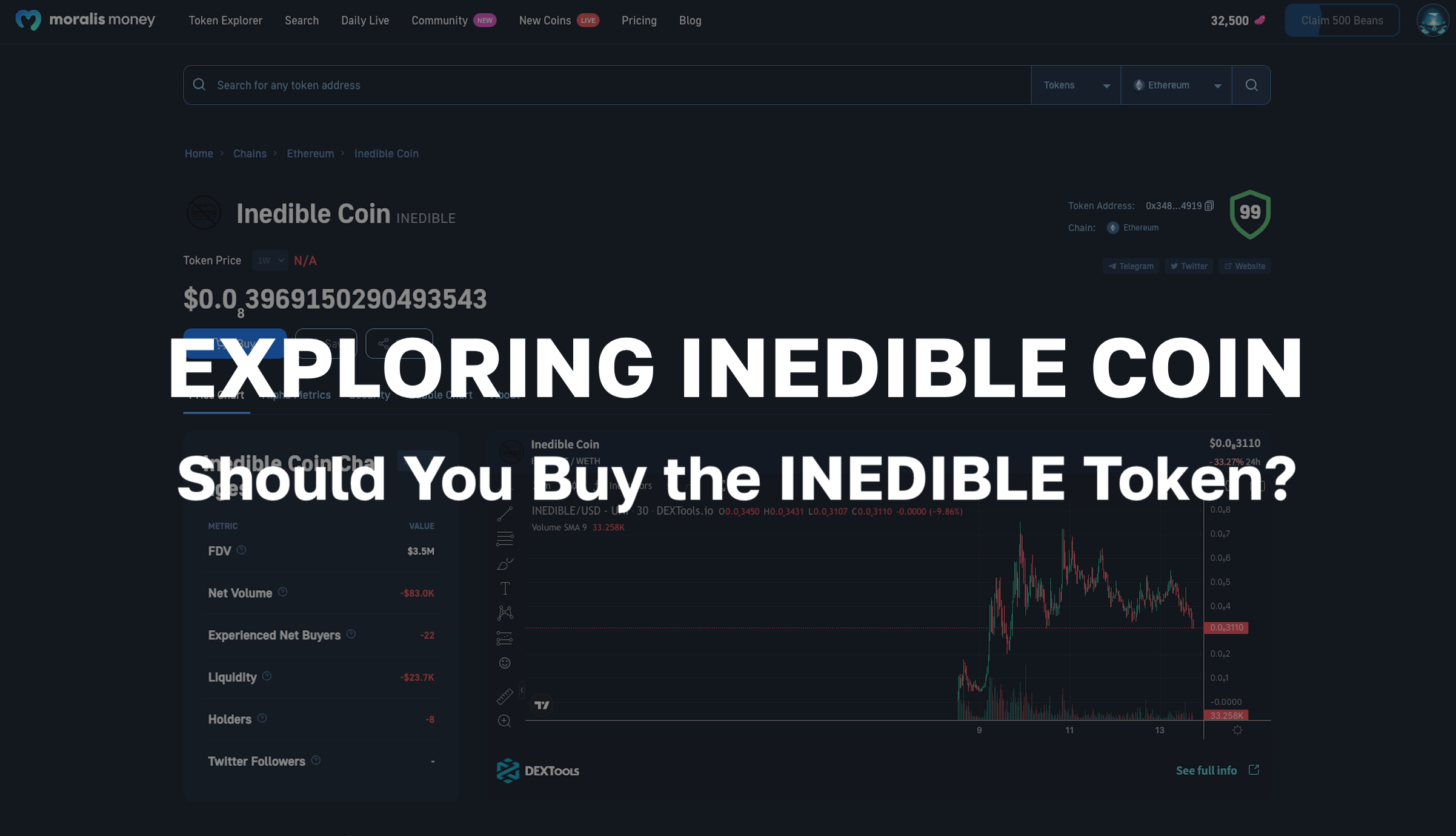 Exploring Inedible Coin - Should You Buy the INEDIBLE Token?