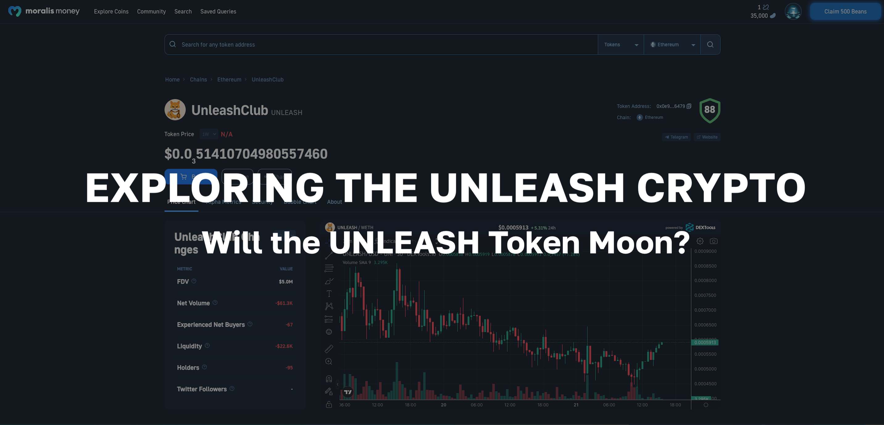 Exploring UNLEASH Crypto - Will the UNLEASH Token Moon?