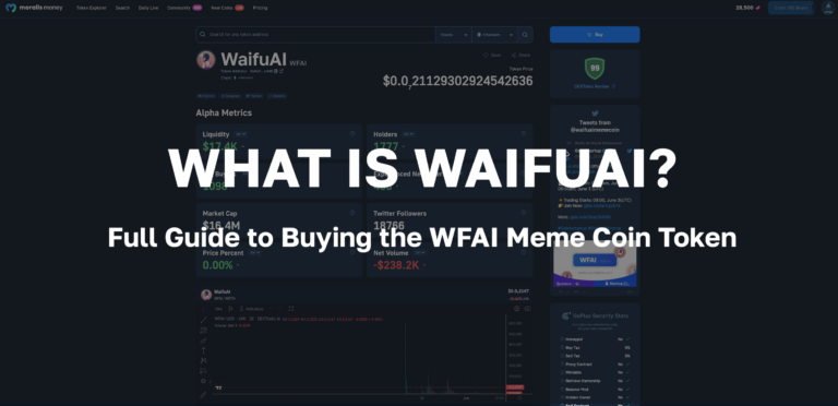 What is WaifuAI? Full Guide to Buying the WFAI Meme Coin Token