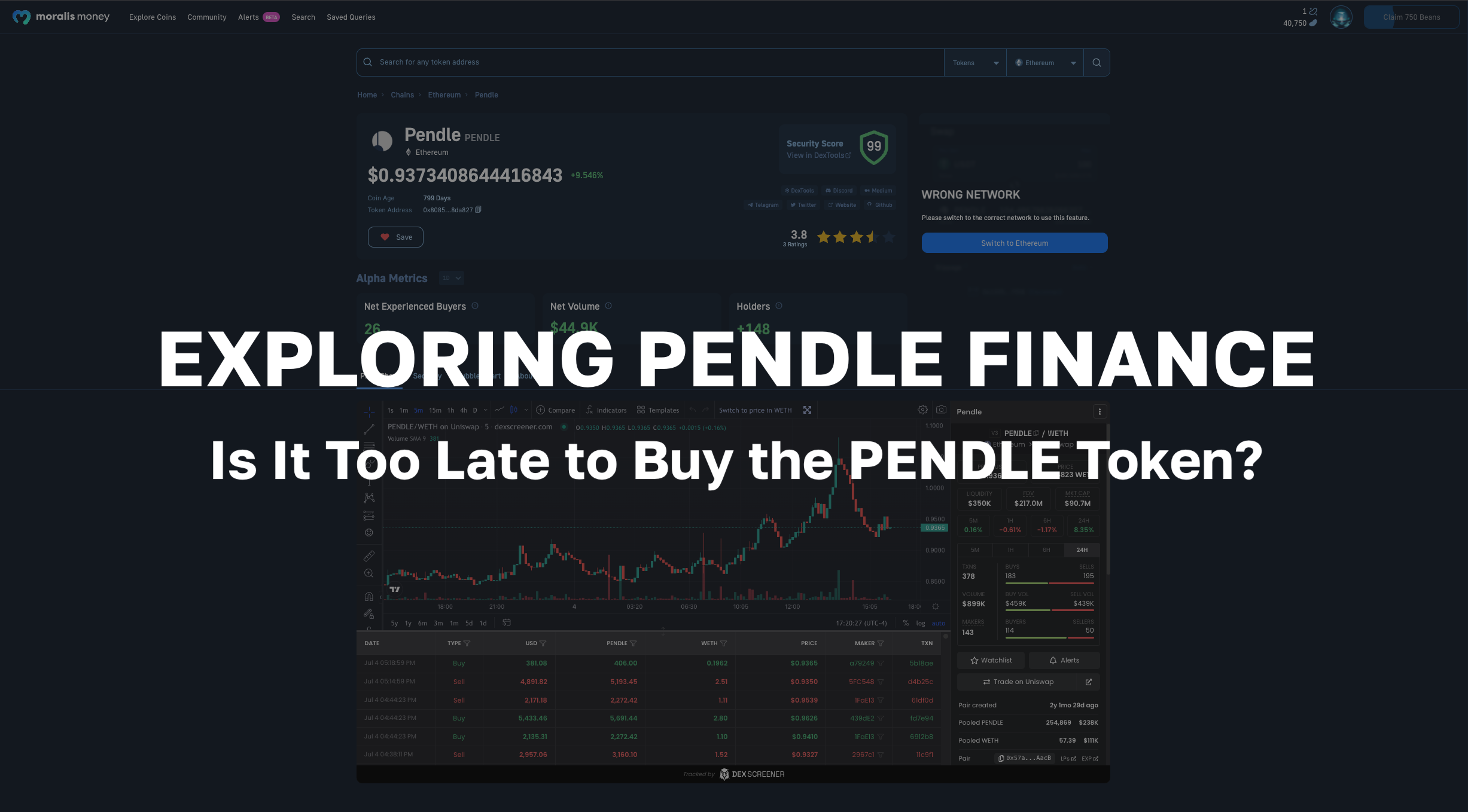 Is It Too Late to Buy PENDLE Token? Exploring the Pendle Finance Crypto