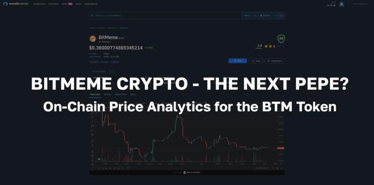 Will the BitMeme Crypto Be The Next PEPE? On-Chain Price Analytics for BTM Token