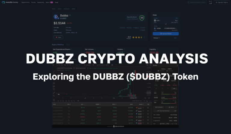 Dubbz ($DUBBZ) Crypto Analysis - Exploring the DUBBZ Token