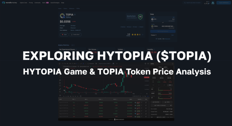 HYTOPIA Crypto Game Overview and TOPIA Token Price Analysis