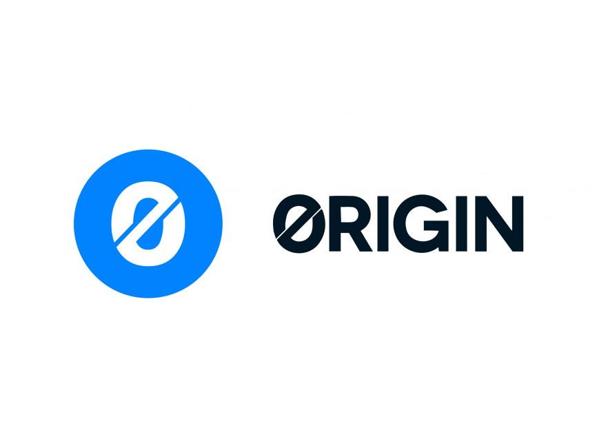 White background with a blue and black title stating Origin Protocol