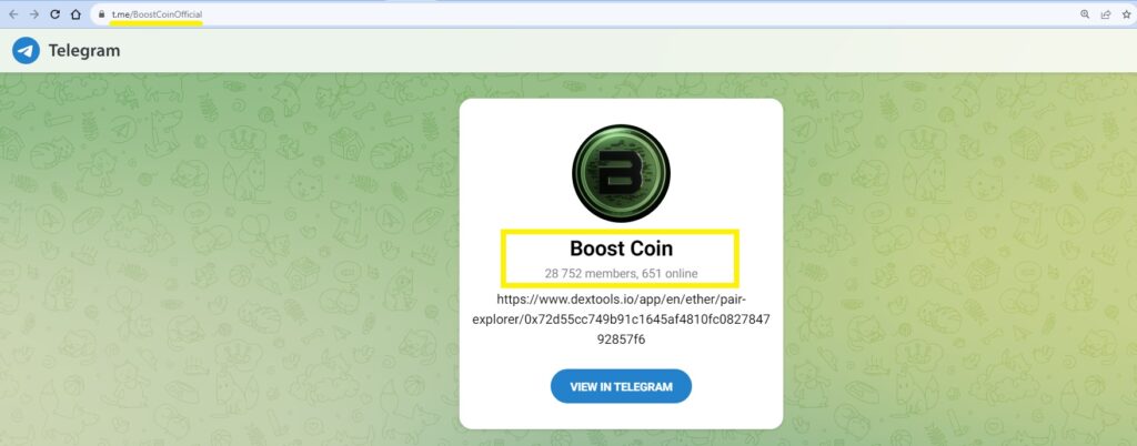 What is Boost Coin and How Can You Buy the BOOST Token-Telegram-group